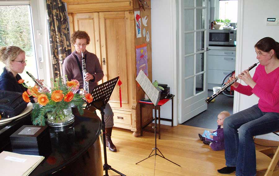 hobo,reparatie,velp,muziekles, Coaching ensembles